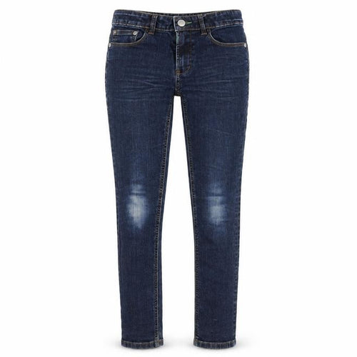 Boden Girls Blue Skinny Jeans, Size 9 Years