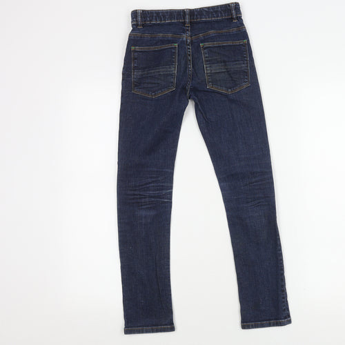 Boden Girls Blue Skinny Jeans, Size 9 Years