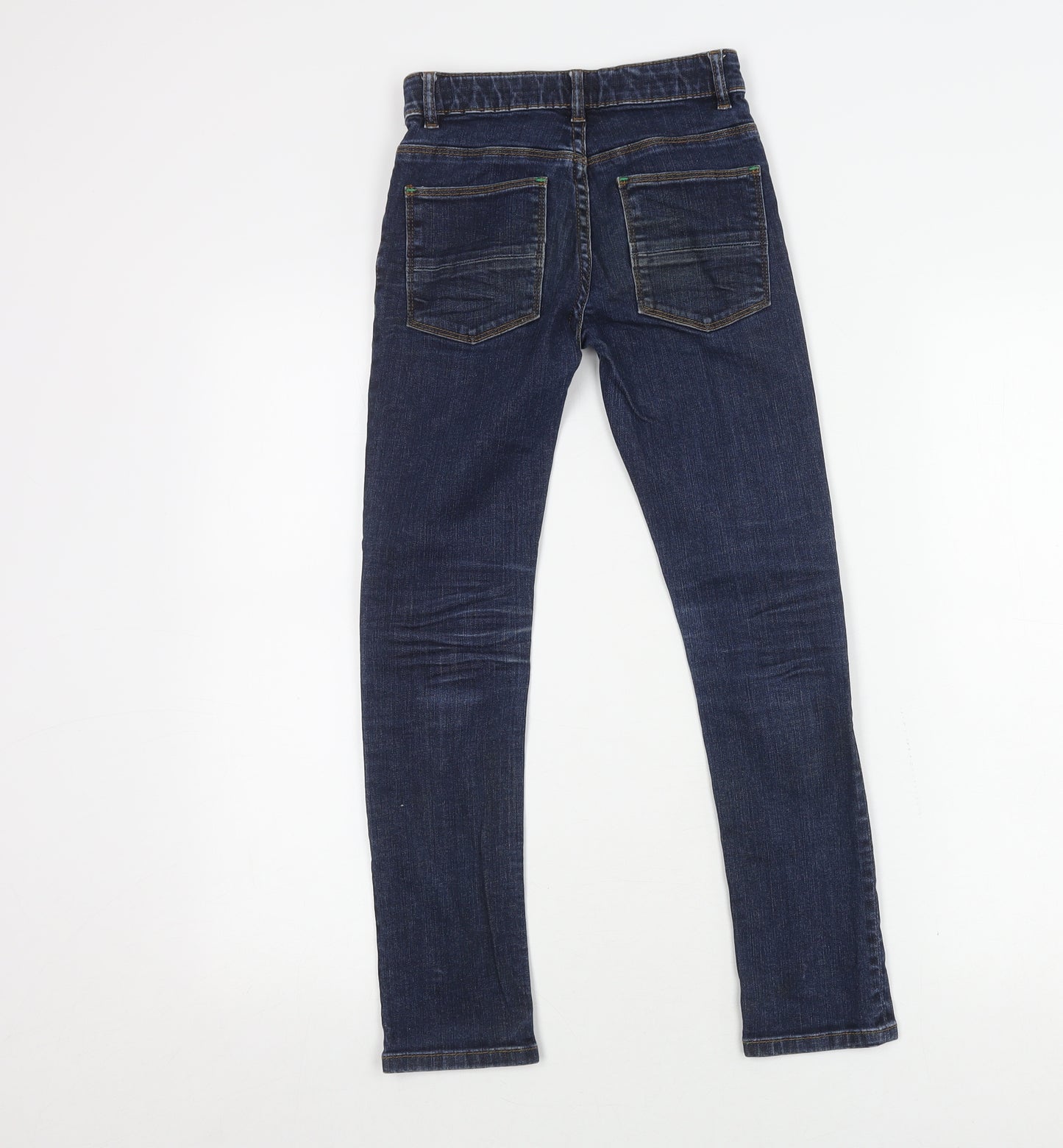 Boden Girls Blue Skinny Jeans, Size 9 Years