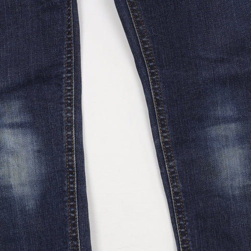 Boden Girls Blue Skinny Jeans, Size 9 Years