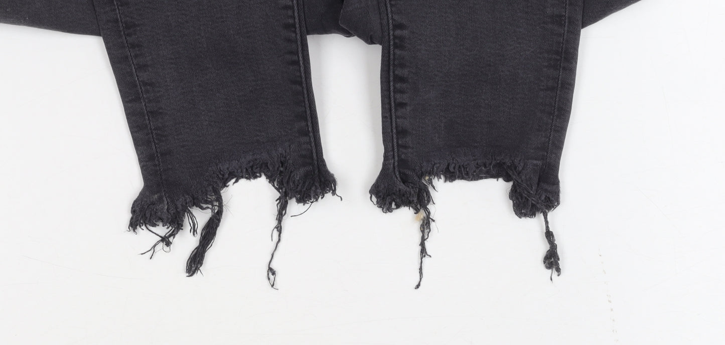 AllSaints Women's Black Skinny Jeans Size 8