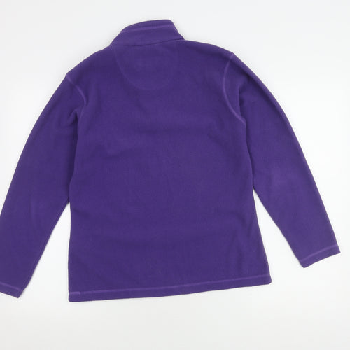 Regatta Women's Purple Fleece Sweatshirt Size 10