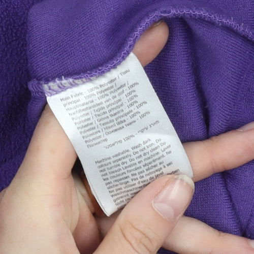 Regatta Women's Purple Fleece Sweatshirt Size 10