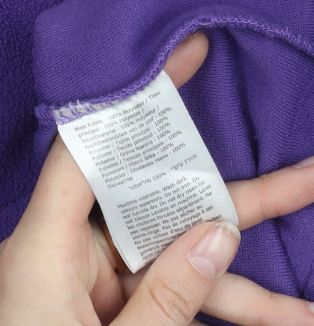 Regatta Women's Purple Fleece Sweatshirt Size 10