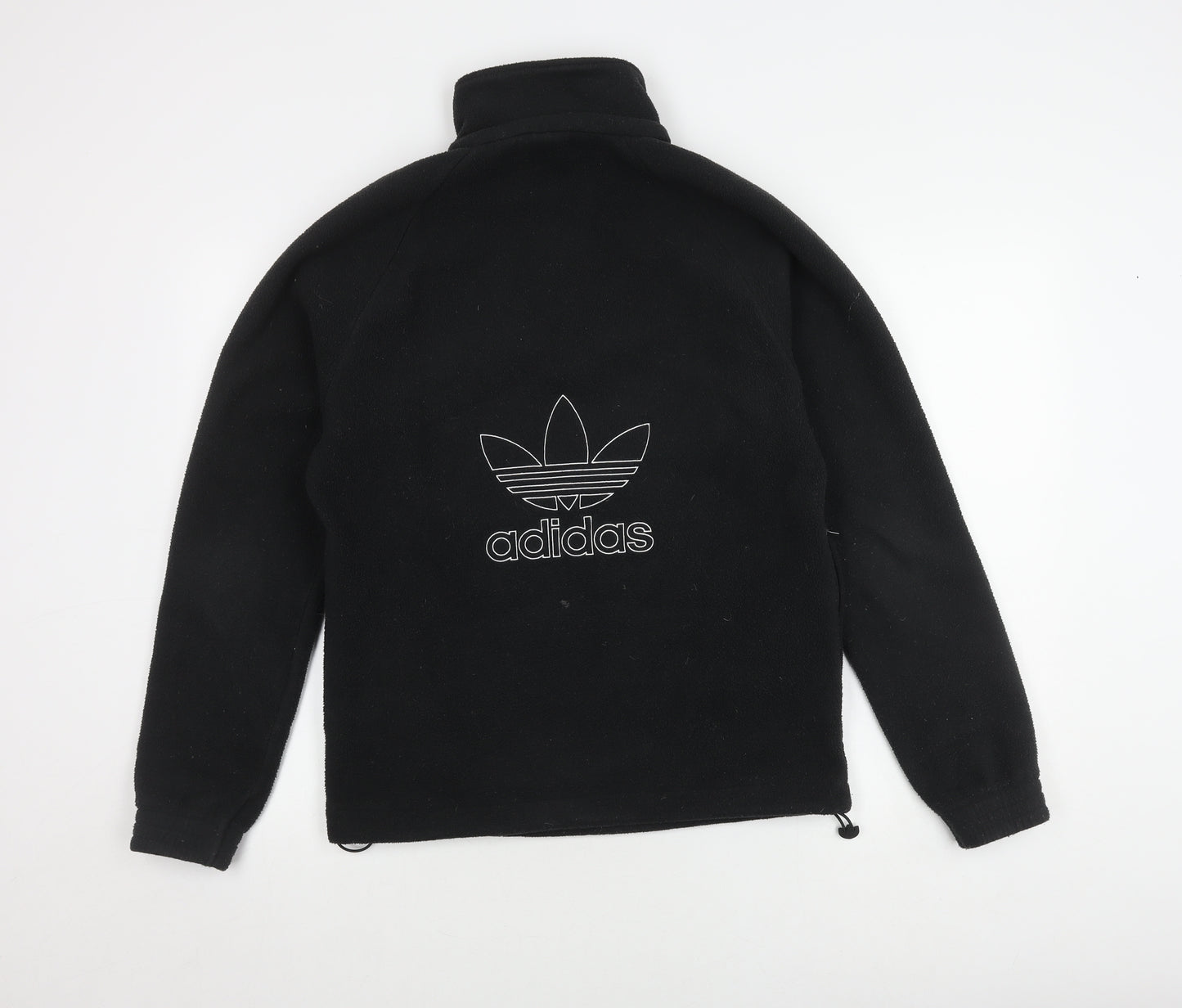 Adidas Unisex Black XS Fleece Sweatshirt