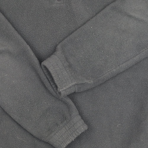 Adidas Unisex Black XS Fleece Sweatshirt