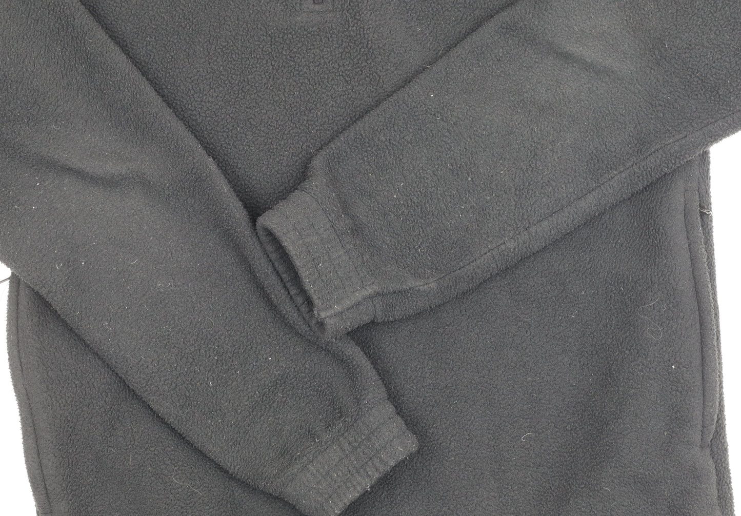 Adidas Unisex Black XS Fleece Sweatshirt