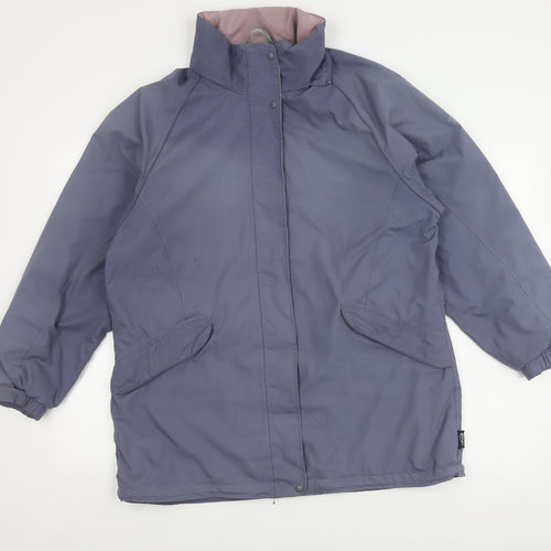 Regatta Women's Blue Hooded Jacket Size 14