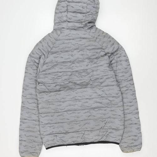 McKenzie Men's Grey Puffer Jacket S