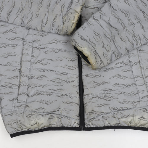 McKenzie Men's Grey Puffer Jacket S