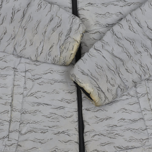 McKenzie Men's Grey Puffer Jacket S