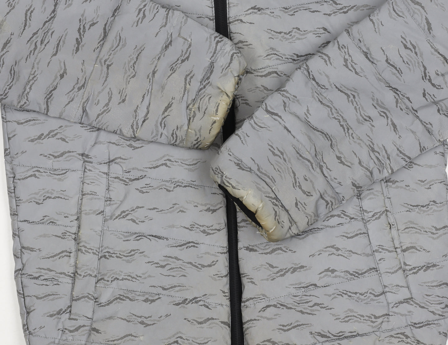 McKenzie Men's Grey Puffer Jacket S