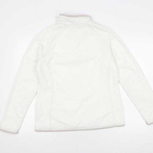 Mountain Warehouse Women's White Fleece Sweatshirt Size 12