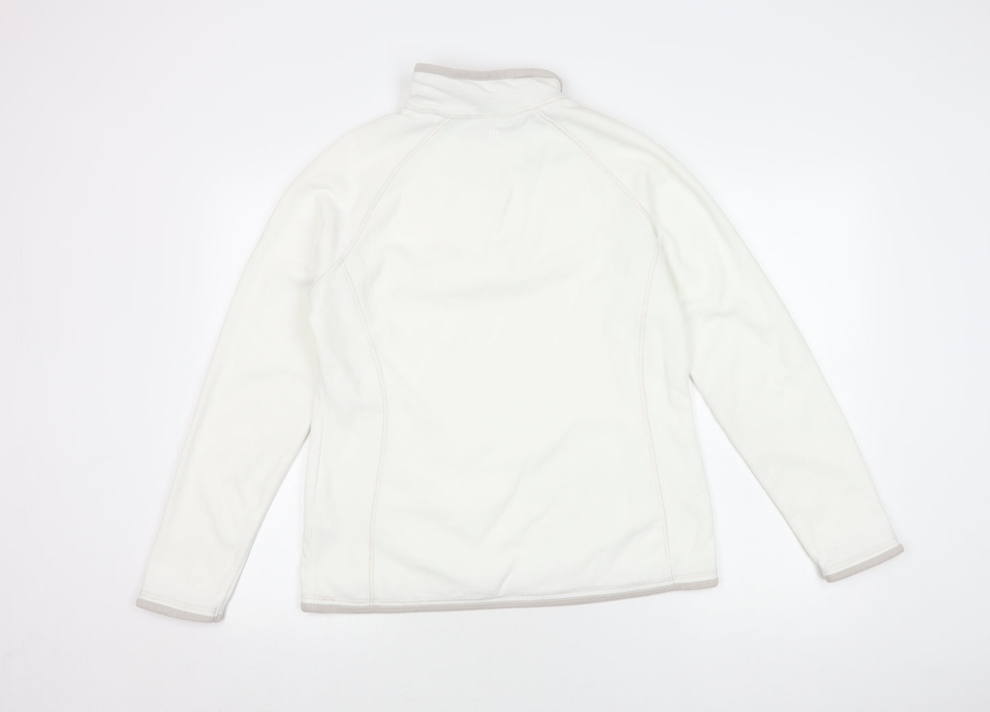 Mountain Warehouse Women's White Fleece Sweatshirt Size 12