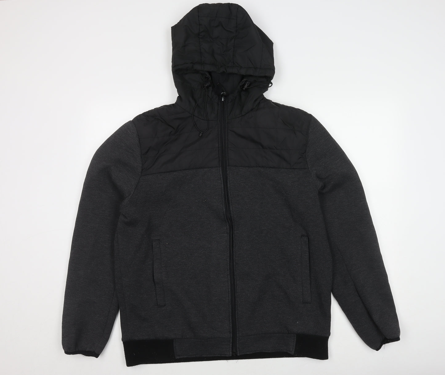 Mountain Warehouse Men's Grey Hooded XL Jacket