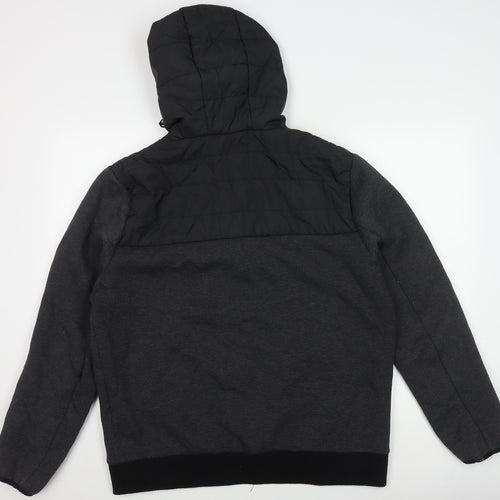 Mountain Warehouse Men's Grey Hooded XL Jacket