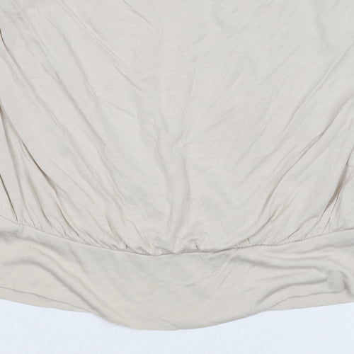 Jasper Conran Women's Beige Sequin Blouse Size 10 Petites