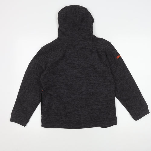 Regatta Boys Black Hooded Pullover Hoodie 11-12 Years