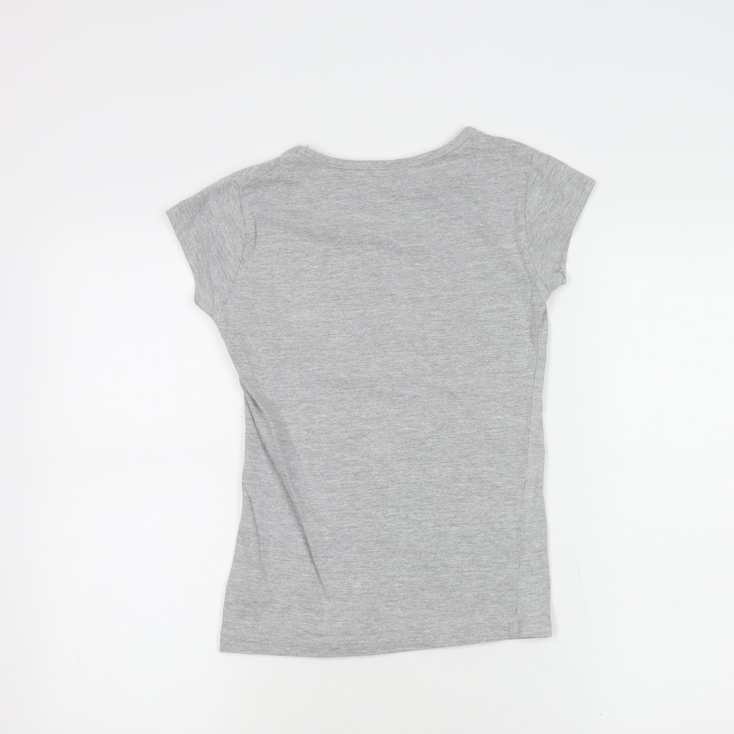 Trespass Girls Grey T-Shirt, Short Sleeve, 9-10 Years