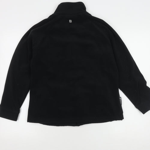 Mountain Warehouse Women's Black Size 12 Fleece Jacket