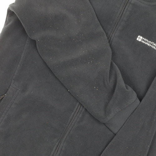 Mountain Warehouse Women's Black Size 12 Fleece Jacket