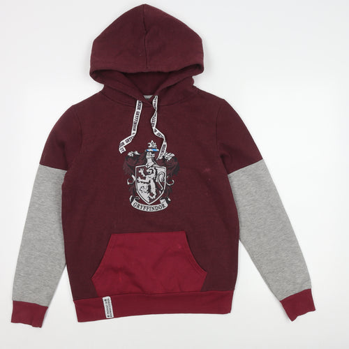 Harry Potter Boys Gryffindor Red Pullover Hoodie 2XS