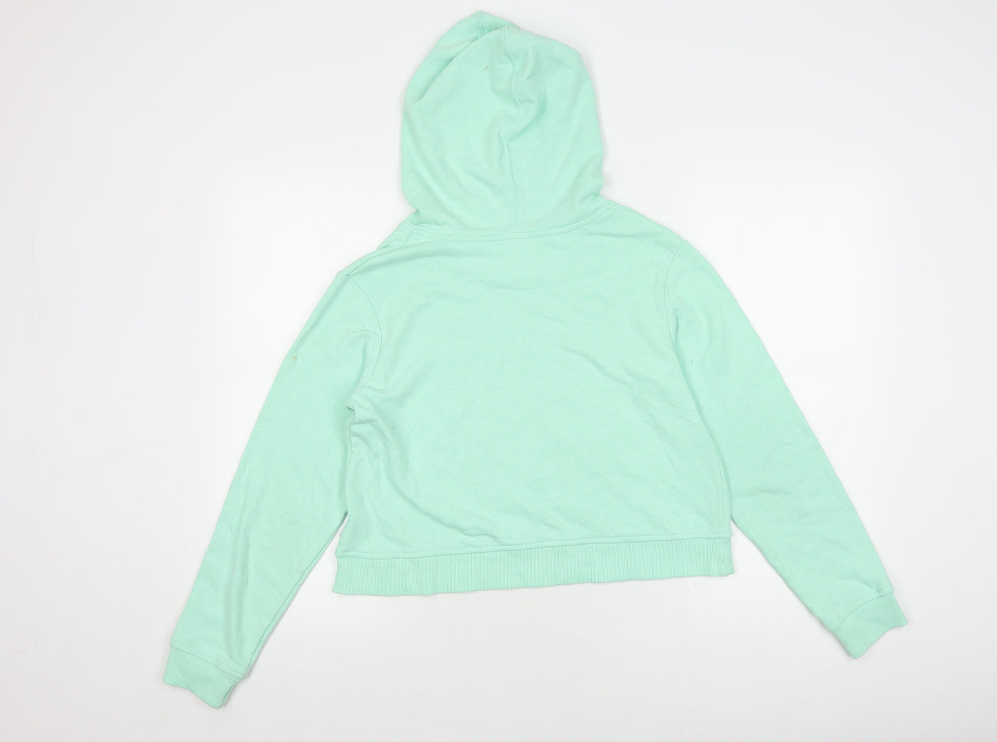 Converse Girls Green XL Pullover Hoodie, Logo, Hooded, Graphic Print