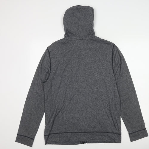 Abercrombie & Fitch Grey Men's Hooded Jacket M