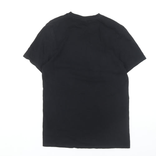 Marvel Men’s Black Comic T-Shirt, S, Short Sleeve Cotton