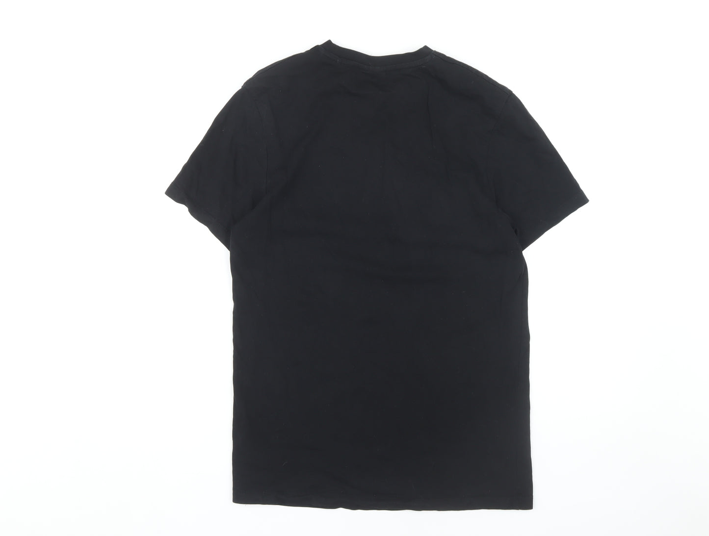 Marvel Men’s Black Comic T-Shirt, S, Short Sleeve Cotton