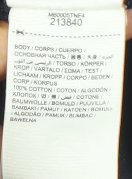 Superdry Men's Long Sleeve Black Henley T-Shirt L