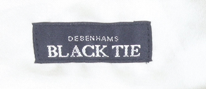 Debenhams Men's Ivory Waistcoat M - Formal Polyester