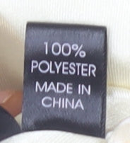 Debenhams Men's Ivory Waistcoat M - Formal Polyester