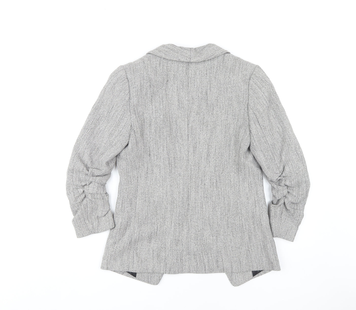 H&M Grey Blazer Women’s Size 6 Regular Fit Casual