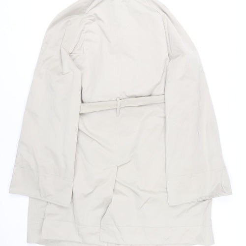 Linea Women's Beige Trench Coat Size 14