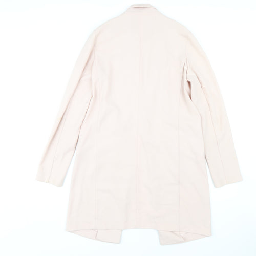 South Women's Beige Coat Size 10 Regular Mid-Length Casual