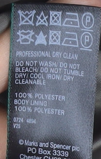 Marks and Spencer Women's Brown Overcoat Size 14