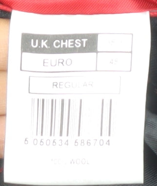 Jeff Banks Men’s Grey Regular Fit Blazer 44R Chest