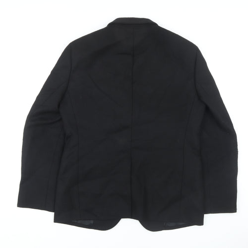 Emporio Armani Men's Black Blazer UK 42R
