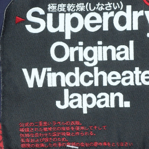 Superdry Women's Blue Windbreaker Jacket XS