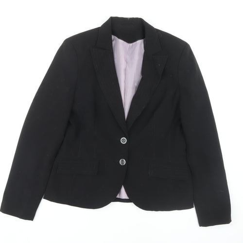 Dorothy Perkins Black Women Blazer Size 14 Regular