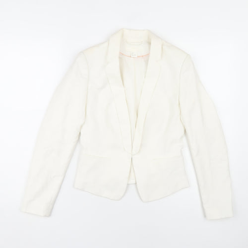 Women's White Blazer Size 6 Workwear
