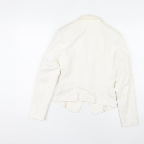Women's White Blazer Size 6 Workwear