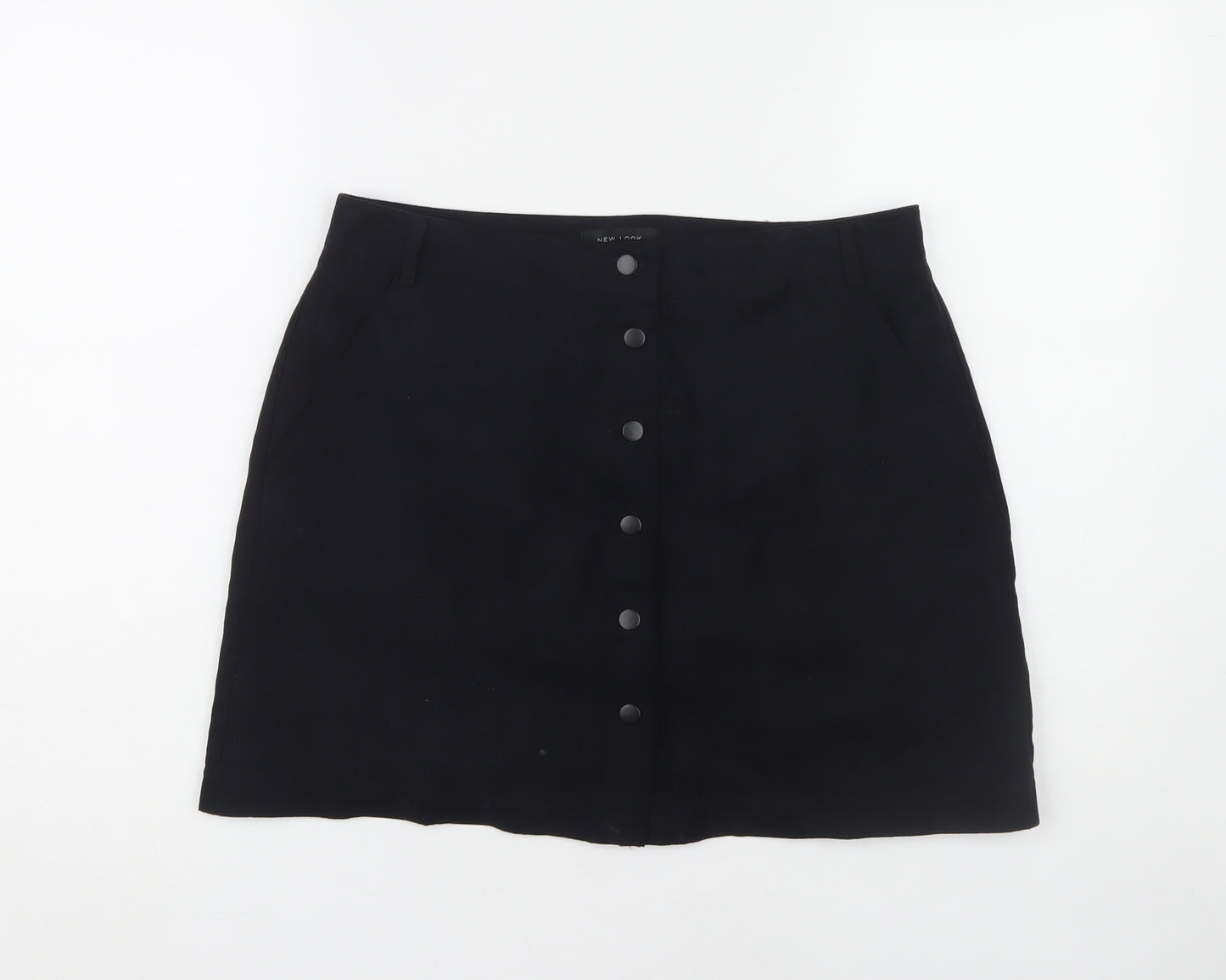 New Look Women's Black Pencil Skirt Size 12