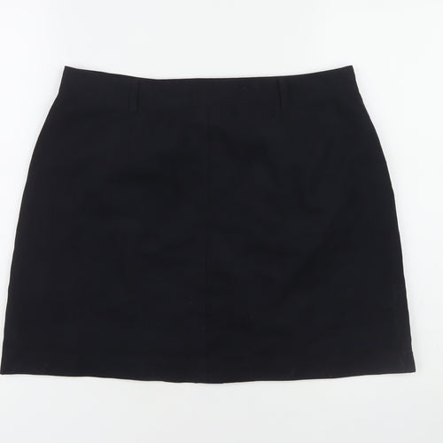 New Look Women's Black Pencil Skirt Size 12