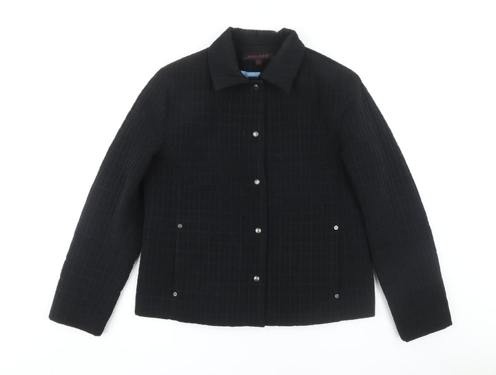 Anne Klein Women's Black Check Jacket XL
