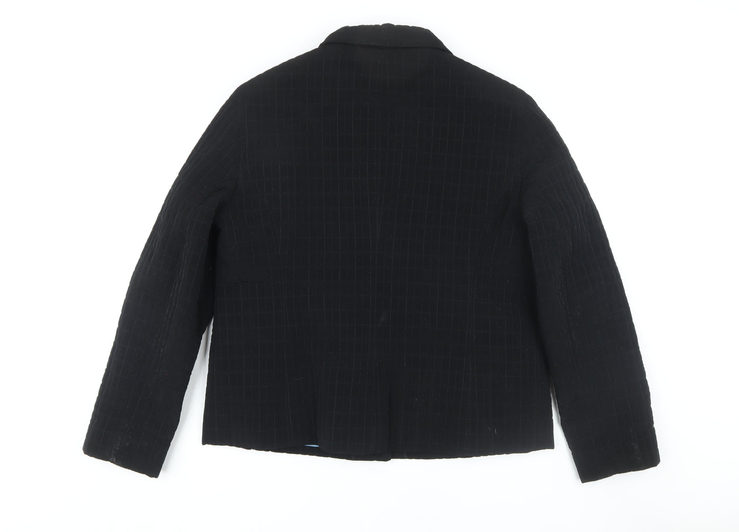 Anne Klein Women's Black Check Jacket XL