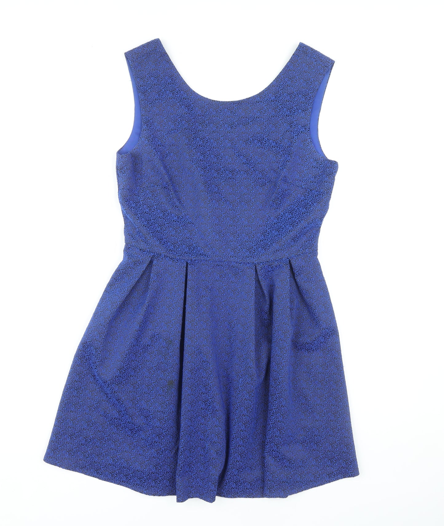 Lucy Paris Women's Blue Fit & Flare Dress Size 10