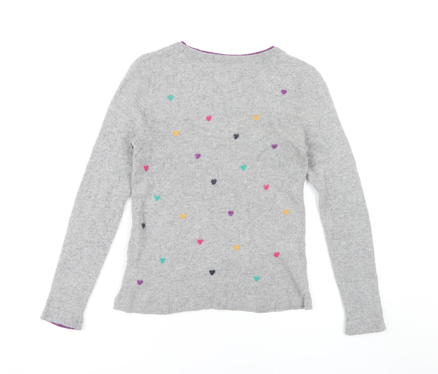 White Stuff Women's Grey Pullover Jumper Size 10