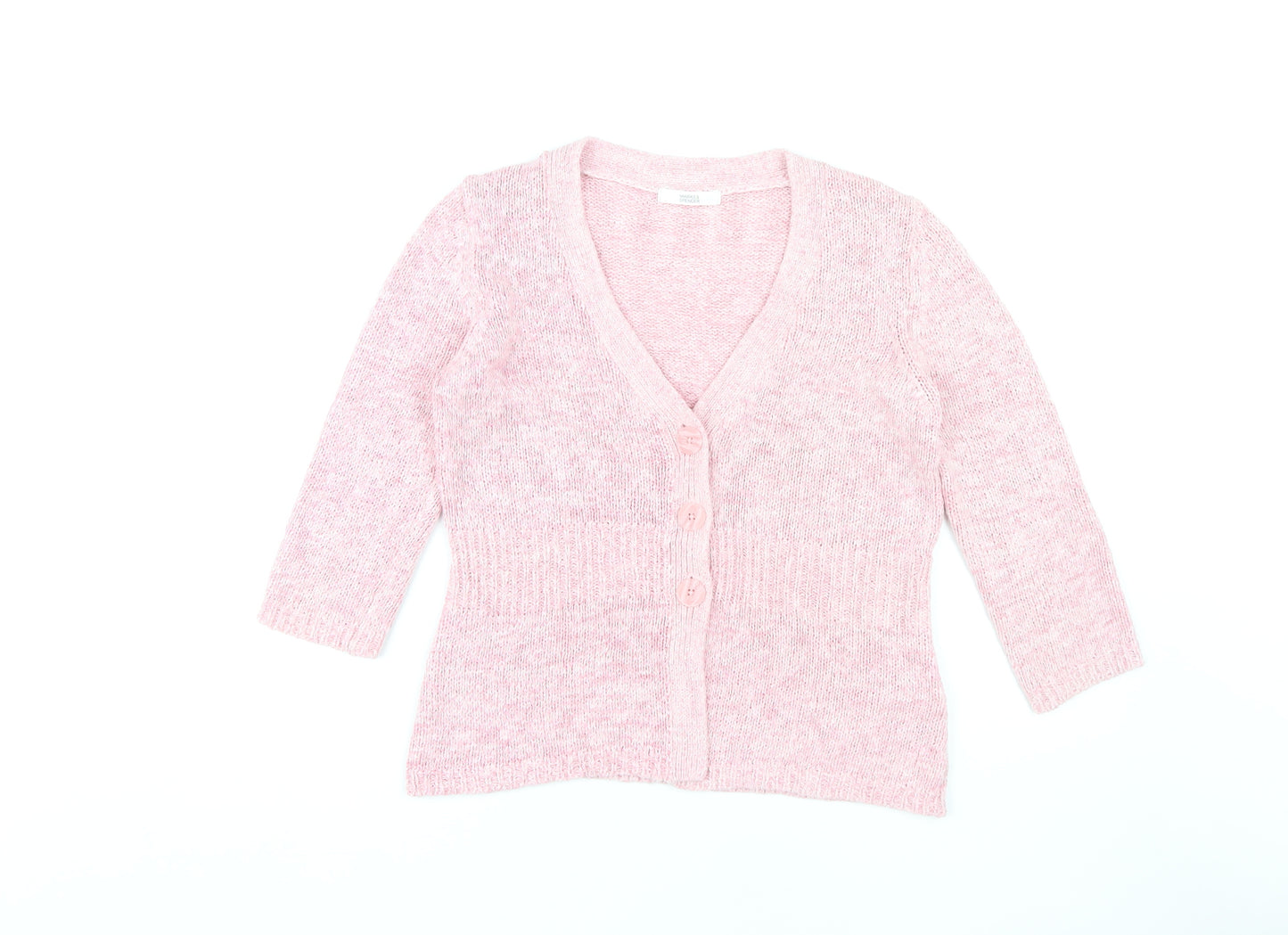Marks and Spencer Women’s Pink Cardigan Size 10